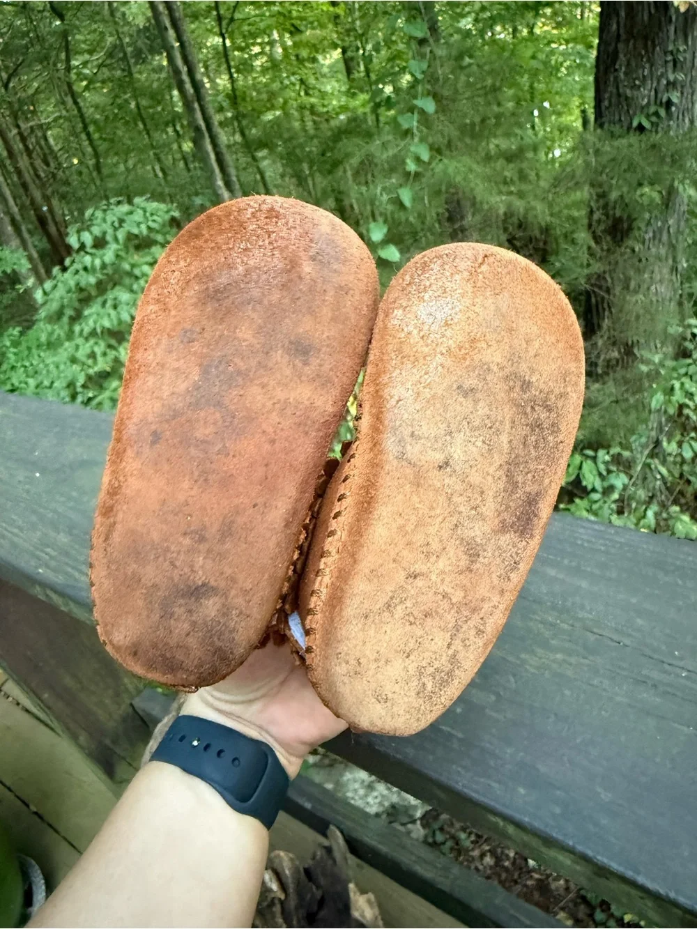 Minnetonka Toddler Size 5 Brown Suede Fringe Moccasin Booties